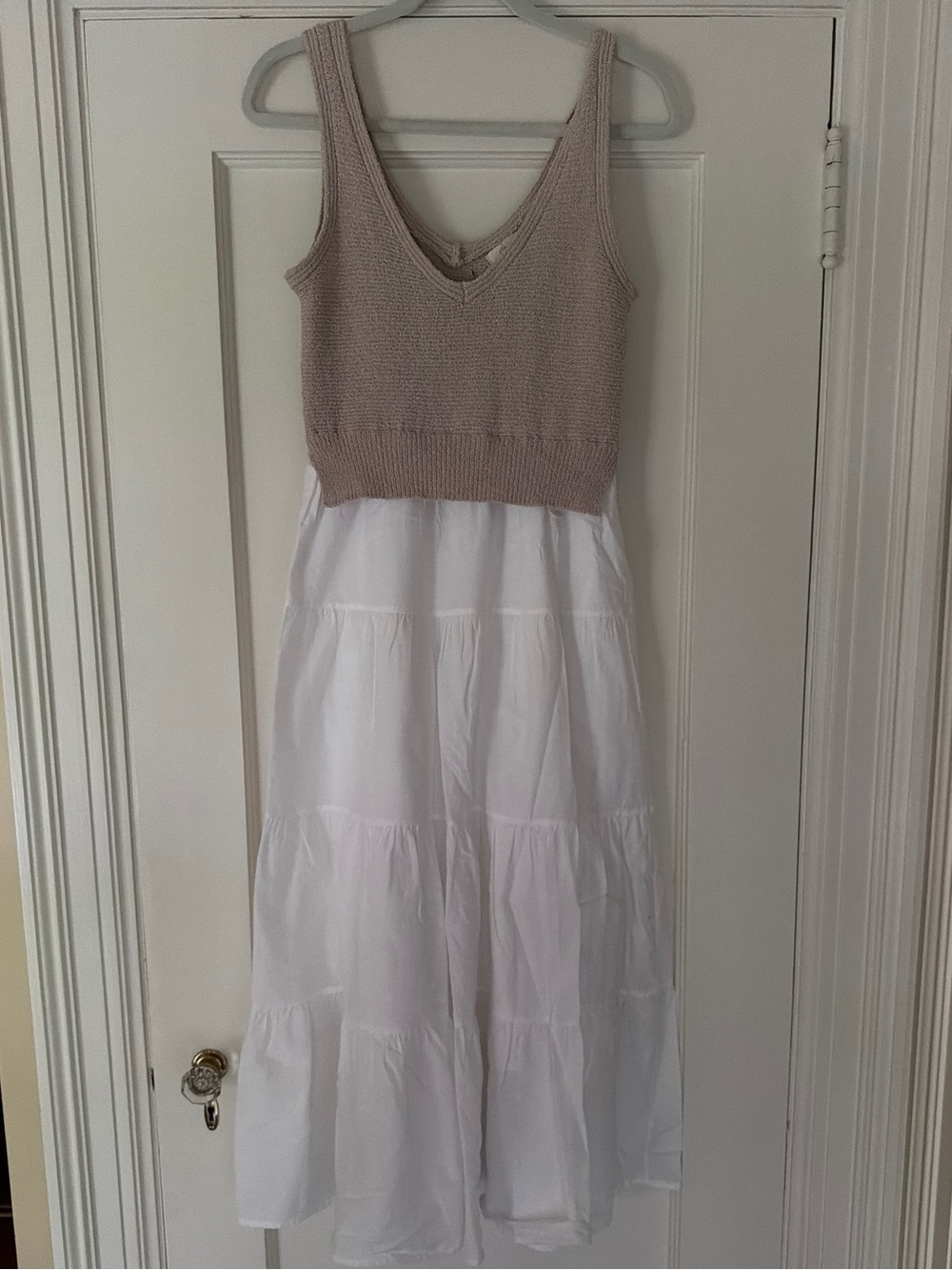 Elan Mixed Media Knit Dress